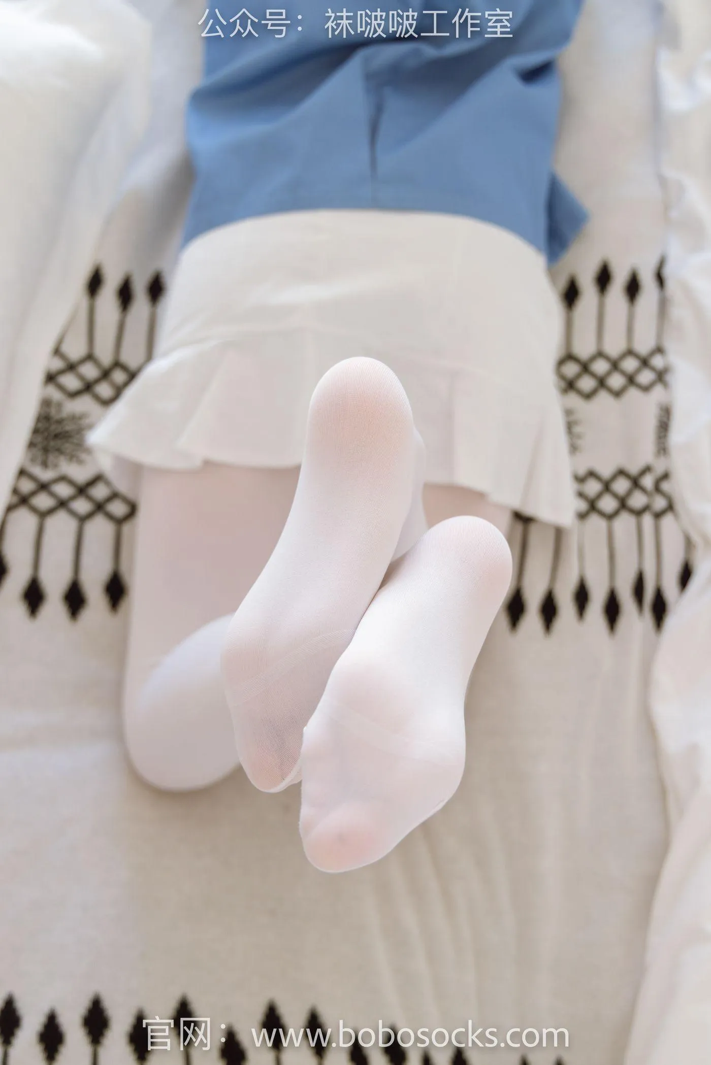 [BoBoSocks袜啵啵]NO.093 小甜豆-贝壳头、厚白丝 [132P]插图1
